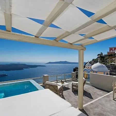 Caldera Cliff Illusion Fira (Santorini)