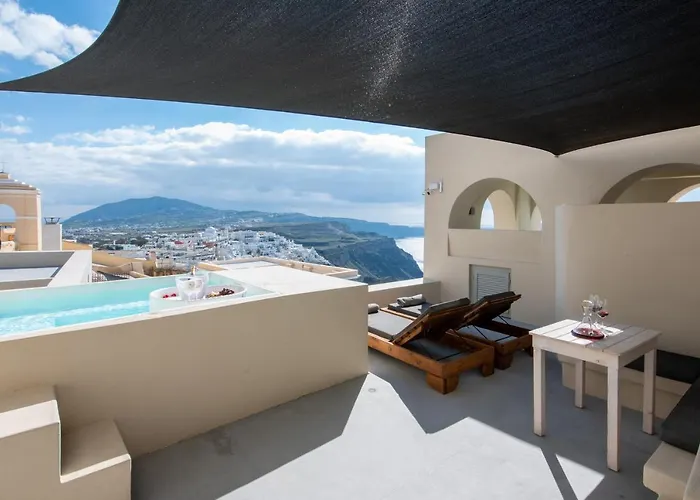 Caldera Cliff Illusion Appart hôtel Fira (Santorini)