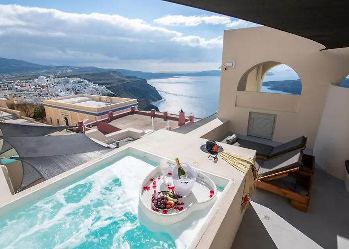 Caldera Cliff Illusion Fira (Santorini)